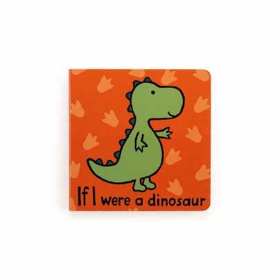 Jellycat If I Were A Dinosaur Board Books USA | 58137MXSG